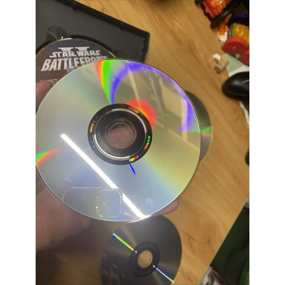 PC Computer STAR WARS Battlefront II 2 Box Game Battle Front 4 Disc With Manual